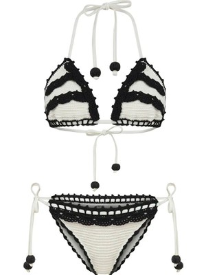 İpekyol Kroşe Üçgen Bikini Seti IS1260038005018