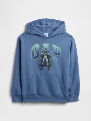 Gap Erkek Çocuk Mavi Wb™ Batman Sweatshirt Logo Sweatshirt