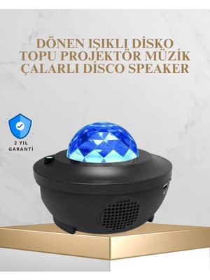 TKÇ Bluetooth & USB Müzik Çalar Gece Lambası – 50 m² Kapsama Uzaktan Kumanda