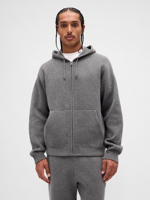 Gap Erkek Gri Heavyweight Cashsoft Hırka