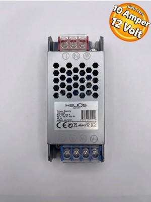 Helios HS3462 10 Amper 12 Volt LED Trafosu 100 Watt