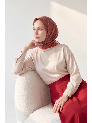 Silk Home Soft Eşarp Parlak Kırmızı 90X90