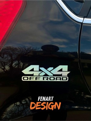 Skygo 4x4 Off Road Jdm Araba Motosiklet Cam Etiket 18X5 cm