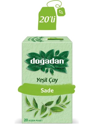 Skygo Doğadan Yeşil Çay Sade 20'li