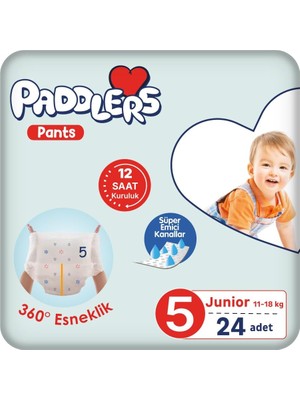Skygo Külot Bebek Bezi 5 Numara Junior 24 Adet (11-18 Kg) Eko Paket