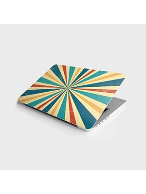 Skygo Laptop Bilgisayar Notebook Pc Kaplama Etiketi Retro