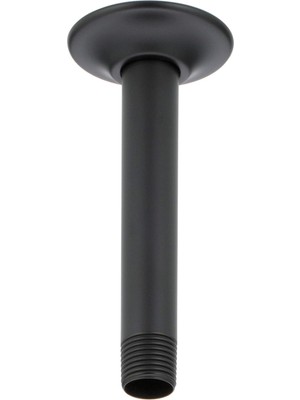 Skygo RP61058BL Kol ve -15,24 cm Tavana Monte Duş Kolu, Mat Siyah