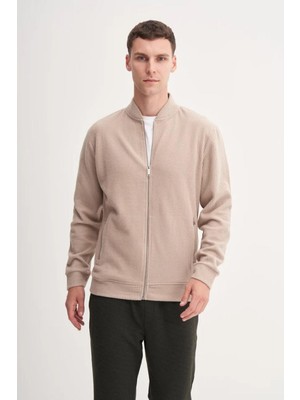 Cazador 53545 Erkek Coll Yaka Sweat Hırka