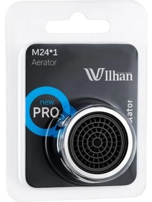 Skygo Metal Perlatör Musluk Ucu, M24*1, Tasarruflu, Su Akış Aparatı, Mutfak, Banyo, Lavabo Uyumlu, Sıçrama Önleyici, Filtreli Musluk Başlığı (Erkek, Dış Dişli) (1 Adet)