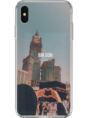 TechTree iPhone X-Xs Uyumlu Kabe Sevdası Baskılı Silikon Kılıf