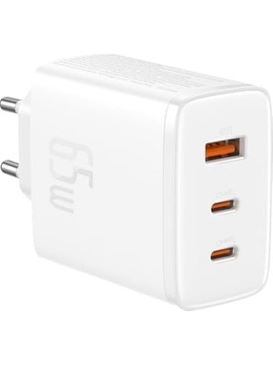 Skygo Cube Pro 2c+U 65W Şarj Cihazı-Beyaz