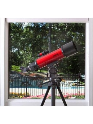 Skygo RP-200 Red Refraktor Teleskop Büyütme 25X - 56X ve 80MM Apertür Yüzeyi