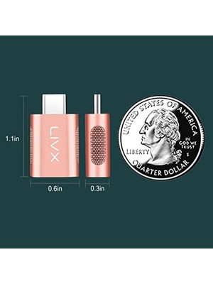 Skygo Livx USB 3.0 To Type-C Çevirici Dönüştürücü Otg Adaptör Rose Otgrg