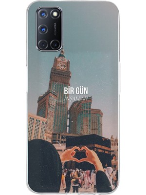 TechTree Oppo A52-A72-92 Uyumlu Kabe Sevdası Baskılı Silikon Kılıf