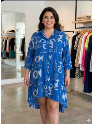 Park Moda Desenli Viskon Tunik (Elbıse)