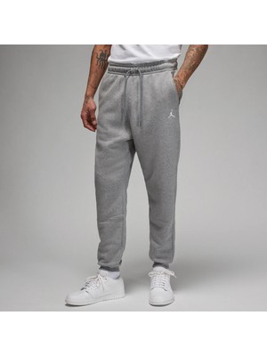 Nike Jordan Fleece Jumpman Gri Şardonlu Erkek Eşofman Altı