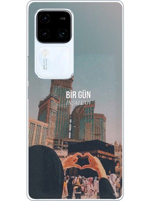 TechTree Vivo V30 Uyumlu Kabe Sevdası Baskılı Silikon Kılıf