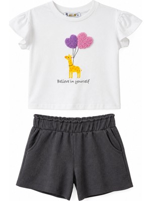 Baby Lory Kids Store Kız Çocuk Şortlu Takım