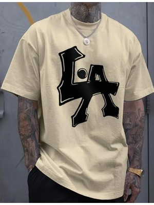Divin Erkek Cool Baskılı Streetwear T-Shirt