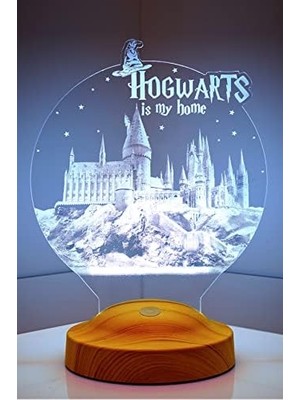 Skygo Potter Hogwarts Gece Lambası, Potter Hayranlarına Hediye LED Lamba