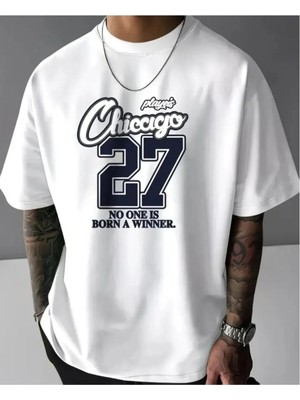Divin Erkek Cool Baskılı Streetwear T-Shirt