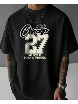 Divin Erkek Cool Baskılı Streetwear T-Shirt