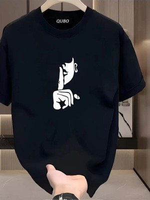 Divin Erkek Cool Baskılı Streetwear T-Shirt