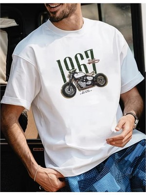 Divin Erkek Cool Baskılı Streetwear T-Shirt