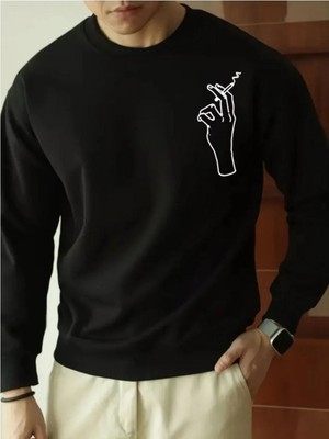Divin Erkek Cool Baskılı Streetwear T-Shirt