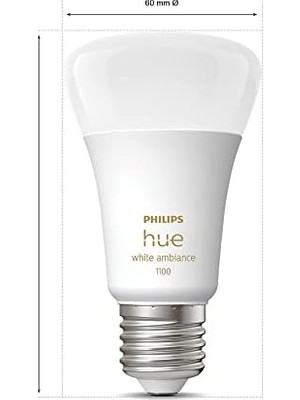 Skygo Huewa 8-75W Beyaz Ambiyans Akıllı E27 LED Ampul, Bluetooth Özellikli