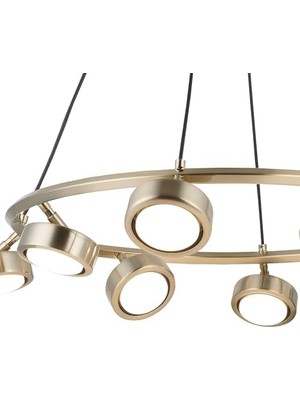 Skygo Zeon 8'li Antik Lak Yuv. Avize 8xgx5.3