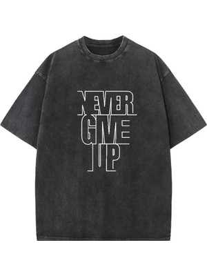 Divin Unisex Cool Game Up Graphic Streetwear T-Shirt