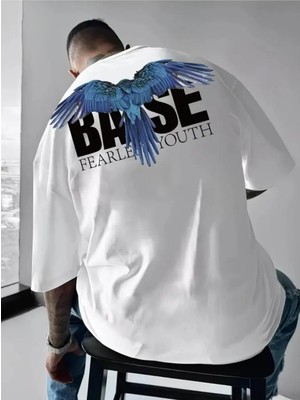 Divin Erkek Cool Baskılı Streetwear T-Shirt