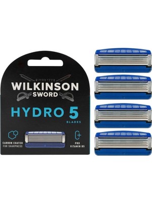 Skygo Wilkinson Sword Hydro 5 Skin Protection Tıraş Bıçağı, 4 Tıraş Bıçağı