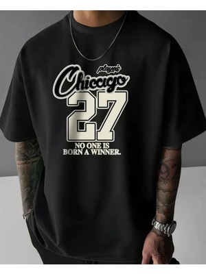 Divin Erkek Cool Baskılı Streetwear T-Shirt