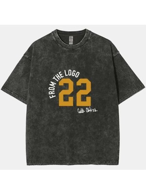 Divin Unisex Cool 22 Baskılı Streetwear T-Shirt