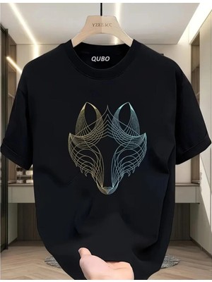 Divin Erkek Cool Baskılı Streetwear T-Shirt