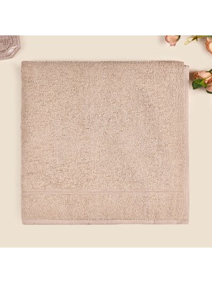 Matmel Mave Banyo Havlusu - Bej - 70X140 cm