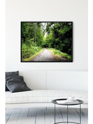Skygo (PSTER13634) Kaz Dağları Manzara Çerçeveli Tablo (21X30CM)