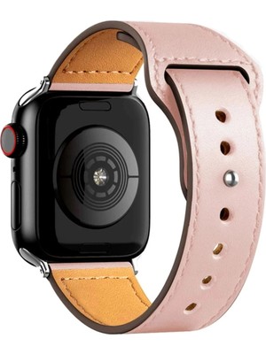 Durukar®   Watch 42MM KR415 Luaz Deri Kordon - Pembe