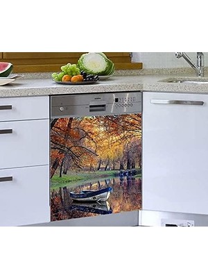 Mabeyn Bulaşık Makinesi Kaplama Beyaz Eşya Kaplama Kayık Sonbahar