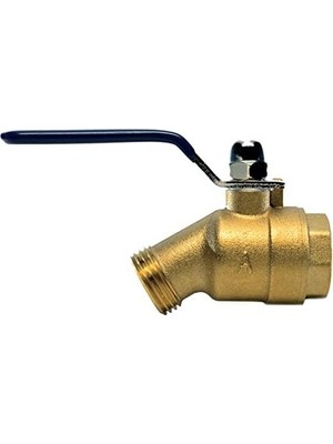 Mabeyn Valve M76QT 3/4" Çeyrek Dönüş Hortum Bibb Fıp, 3/4-Inç