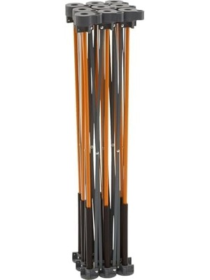 Mabeyn Bora Centipede CK9S 76,2 cm Yükseklik Taşınabilir Çalışma Standı, 4 X-Bardak, 4 Hızlı Kelepçe, Taşıma Çantası, Taşınabilir Iş Desteği Testere Tezgahı, 4ft x 4ft, 30" Çalışma Yüksekliği, 3500 Lb