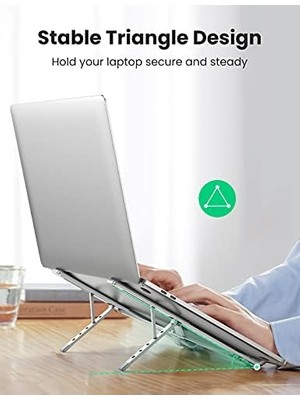 Skygo Dizüstü Bilgisayar Standı Katlanabilir MacBook Pro Air ile Uyumlu Matebook Dizüstü Bilgisayar