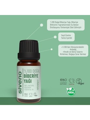 Mabeyn SIVENO%100 Doğal Biberiye Uçucu Yağı 10 ml