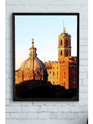 Skygo (PSTER13129) Roma Manzara Çerçeveli Tablo (50X70CM)