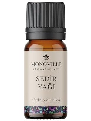 Mabeyn Monoville Sedir Uçucu Yağı 10 ML%100 Saf ve Doğal (Cedarwood Oil)