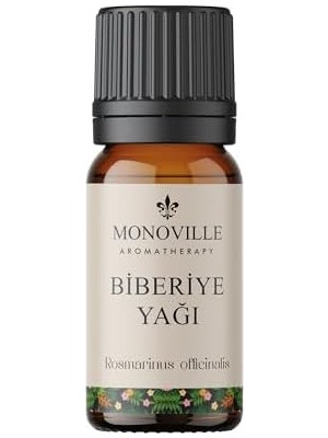 Mabeyn Monoville Biberiye Uçucu Yağı 10 ML%100 Saf ve Doğal (Oil)