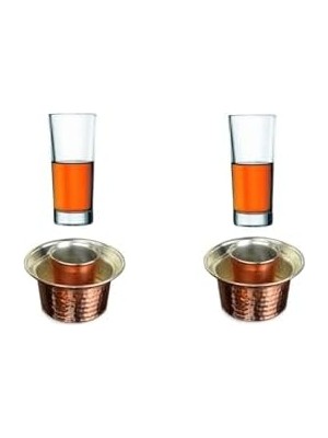 Mabeyn Bardak Bakır Ehlikeyf 2 Kişilik Özel Set 869OZLSET87526373927