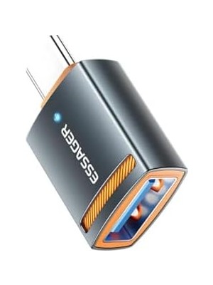 Mabeyn Essager Type-C To USB Otg Dönüştürücü Adaptör, 5 Gbps Veri Aktarım, Mini Type C Çevirici, Klavye, Mouse Çevirici